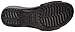 crocs Women's Sarah Sandal, Black/Black, 7 M US