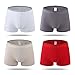 GOLDEN MAPLE Men's 3-Pack/4-pack Boxer Brief (meidium/31-34 navy/black/white/red)