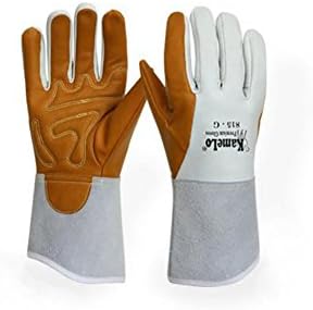 Kamelo 815G Welding Gloves EXTREME HEAT RESISTANT &amp; WEAR RESISTANT Mig Tig BBQ Camping Cooking Weld Gloves Baking Grill Gloves Mitts for Tig Welder Fireplace Stove Pot Holder