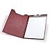 Samsill 71414 Value Padfolio, Heavy Vinyl, Brass Clip, Writing Pad, Inside Pocket, Burgundy, 8.5 x 11