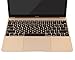 MOSISO Protective Keyboard Skin Compatible MacBook 12 Inch with Retina Display A1534 (Newly Version 2017/2016/2015), Black