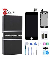 Pantalla LCD para iPhone 6 de repuesto digitalizador marco montaje conjunto completo herramientas de reparación