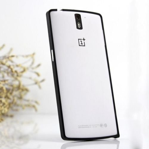 Efanr® Brand New Ultra Thin Aluminum Alloy Metal Protective Bumper Frame Case Cover Shield Shell for OnePlus One 1+ One Plus One Flagship Killer (Black)