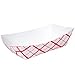 Tytroy 50- Pack Disposable Cardboard Paper Food Serving Food Trays Boat Baskets, 1 Pound