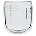 La Rochere Dragonfly Glass Tumbler Set of 6 - Drinking Glasses for Any Occasion — Dishwasher Safe Glassware Sets - Tumbler Glass Perfect for a Dinner Party - Glass Set (10 oz)