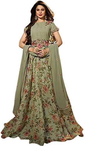 The Woman Taxfeb Women's Georgette Dress Material