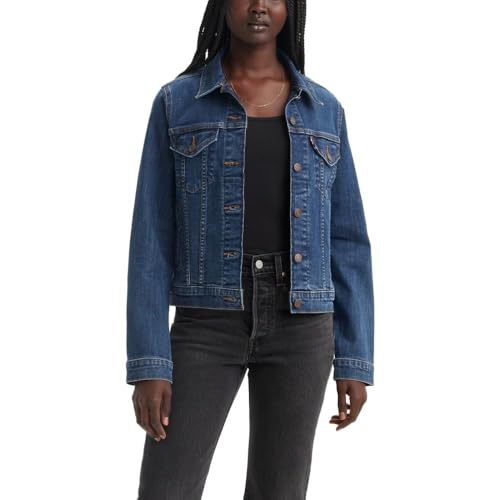 Levi's Women's Original Trucker (Also Available In Plus), (New) See Her Run, X-…