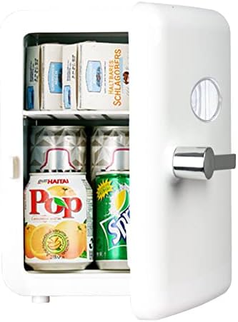TDOO Mini Fridge, Portable Mini Fridge 6-Can Travel Compact ...