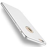 iPhone 7 Case, Yihailu Smoothly Shield Skin Shockproof Ultra Thin Slim Full Body Protective Scratch Resistant iPhone7 Cover(Silky Silver)