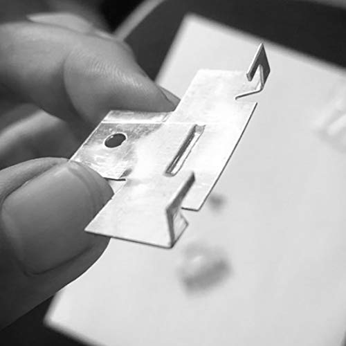 20 Pack (10 Pairs) Retrofit Recessed Downlight Housing C Clips with