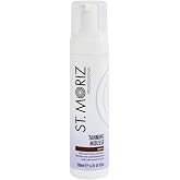 St Moriz Professional Dark Self Tanner Mousse - Sunless Instant Self Tanning Foam for a Deep, Natural Looking Fake Tan - With Aloe Vera &amp; Vitamin E (6.76 fl oz)