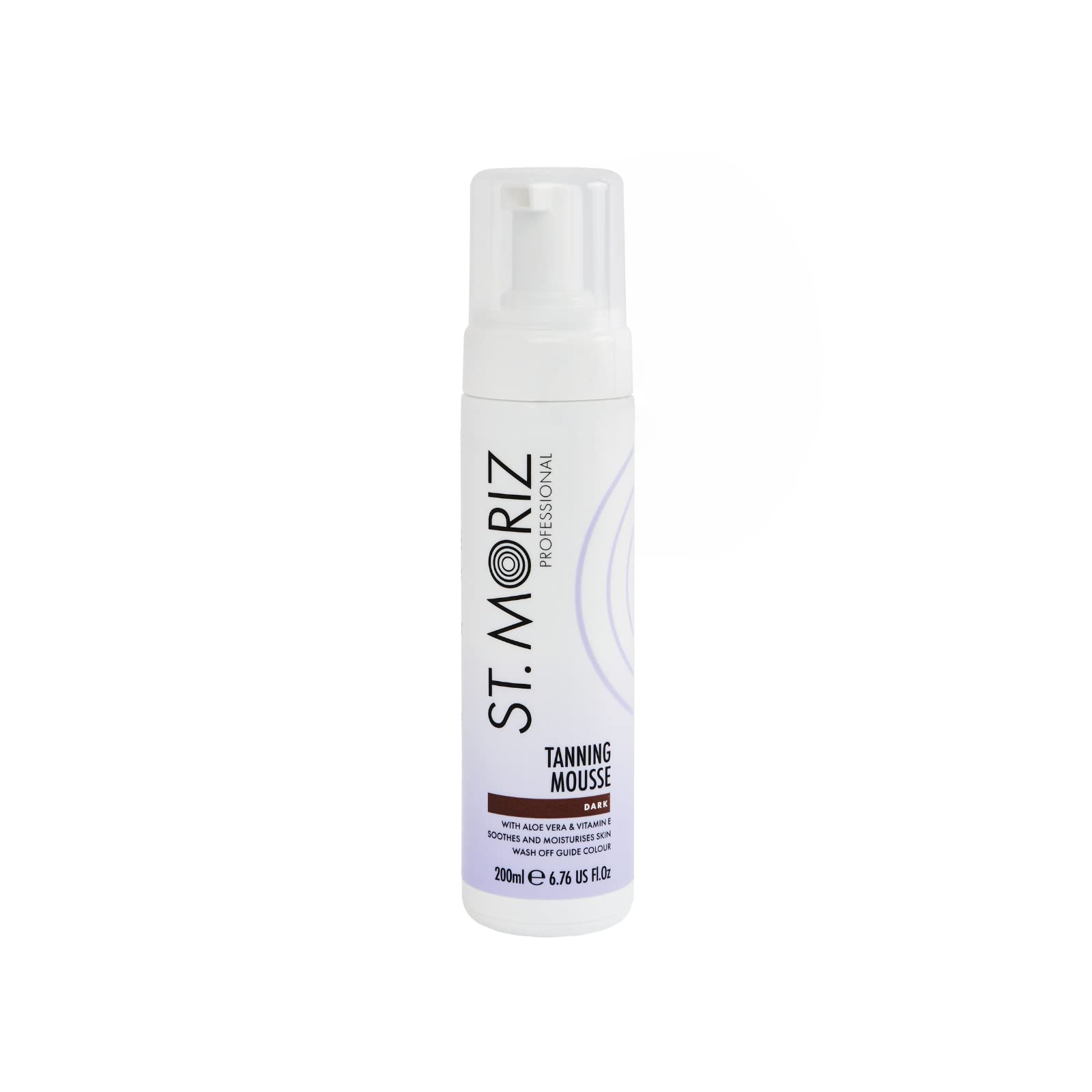 St. Moriz Professional Dark Self Tanner Mousse - Sunless Instant Self Tanning Foam for a Deep, Natural Looking Fake Tan - Moisturizing Tanning Foam – With Aloe Vera & Vitamin E (200ml)