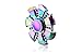 Metal Fidget Spinner With Stainless Steel Bearing for Focusing - Twistech Hand Spinner (Rainbow WindFire)