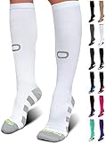 Pro Compression Socks for Men & Women (20-30mmHg) - BEST Graduated Stockings for Running, Athletic, Stamina, Travel, Flight, Pregnancy, Maternity, Nursing, Medical, Shin Splints, Varicose Veins