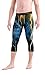 Bucwild Sports 3/4 Basketball Compression Pants Tights for Youth Boys & Men