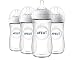 Philips Avent Natural Baby Bottle, Clear, 11oz, 4pk, SCF016/47