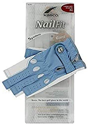 Kasco KASNV Women Nail Fit Pair Of Golf Gloves - Sky, XL — image 1