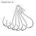 YOUNGFIT 30 Pack Heavy Duty S Hooks Stainless Steel S Shaped Hooks Hanging Hangers for Kitchenware Spoons Pans Pots Utensils Clothes Bags Towers Tools Plants (L Silver)