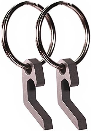 Titanium Keychain Bottle Opener (2-Pack)