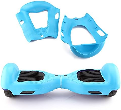 Scooters Equipment Silicone Case Cover For 6.5" 2 Wheels Smart Self Balancing Scooter Hoverboard scooter wheels 6.5" models scooter wheels Sky Blue