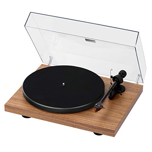 Pro-Ject Debut Carbon DC Turntable with Ortofon 2M Red Cartridge (Matte Walnut)
