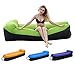 Inflatable Lounger Chair with portable carry bag for various uses (Green sofa N)