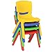 Best Choice Products Kids 5-Piece Plastic Activity Table Set with 4 Chairs, Multicolor