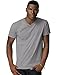 Hanes Men's Cotton Nano V-Neck T-Shirt,Vintage Grey,Medium