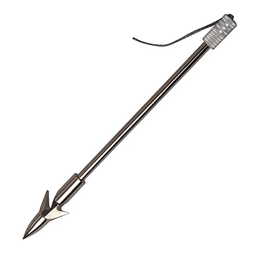 Smarty 3Pack Stainless Steel Fishing Arrowheads Harpoon Bullet Spear Prong Barbed Gig for Hunting Slingshot Bowfishing