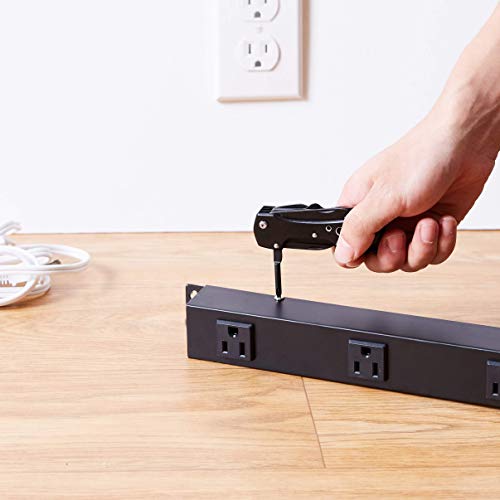 Amazon Basics 15in1 Stainless Steel Multitool Pocket Knife Safety