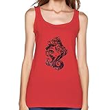 Ever After High Logo Women Jersey Tank Top,XL Red