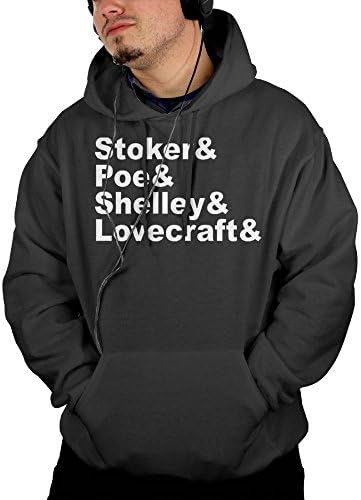 Man Poe &amp; Lovecraft &amp; Stoker &amp; Sweatshirts For Men X-Large