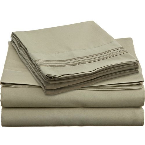 Split King Royal Collection 1900 Egyptian Cotton Bamboo Quality Super Soft Bed Sheet Set with 2