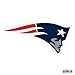 NFL Siskiyou Sports Fan Shop New England Patriots Logo Magnets 8 inch sheet Team Color