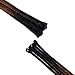 Dreadlock Extensions Syntheic Dreadlocks Handmade Fake Dread Extension for Women Men Reggae Hip-hop Twist Crochet Braiding Long Single Ends Braids Hairpiece 24 inch Black+ Brown 30 Strands