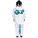 Silver Lilly Kids Unicorn Animal Costume - Childrens One Piece Pajamas (Blue, Y)