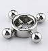 One Pair Heavy Clip on Non-Pierce No Pierce Fake Nipplering Shields with Screw Adjustable Circle