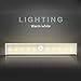InnoGear Under Cabinet Lighting Counter Closet Light Warm White Motion Sensor Detector Magnetic Stick-on Tap Lights Battery Powered