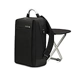 BigTron Multi-Functional Backpack Stool Combo – Large Capacity Backpack and Portable Folding Cooler Chair- Perfect for Camping Fishing Hiking Picnic Outdoor Watching Sports Events BBQ