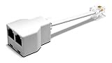 RetailAndBulk Phone Jack Splitter for Landline