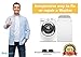 BlueStars 2 Packs W10195417 Dishwasher Lower DishRack Wheel with 𝐒𝐓𝐄𝐄𝐋 𝐒𝐜𝐫𝐞𝐰𝐬 - Fit Kenmore KitchenAid Whirlpool Dishwashers - Replaces AP6016764 PS11750057
