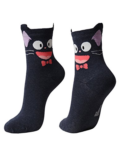 OSABASA Womens Girls Japanese Animation Cartoon Novelty Crew Socks(KWMS0334)