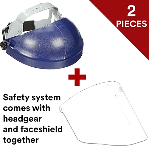 3M Ratchet Headgear H8A with Clear Polycarbonate Faceshield WP96