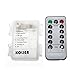 16ft Battery String Lights,KOLIER 50LEDs with Remote Control 8 Modes Battery Operated Christmas Lights Waterproof Indoor/Outdoor for Halloween/Christmas Tree/Bedroom/Wedding(Warm White)