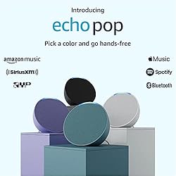 Amazon Echo Pop (newest model), Our smallest Alexa