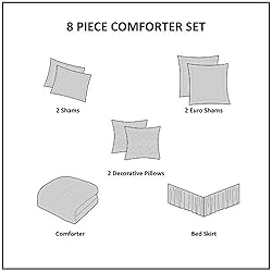 Comfort Spaces Cozy Comforter Set-Modern Classic