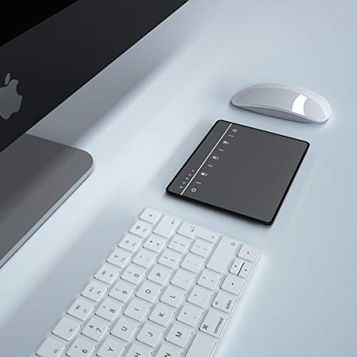 VOGEK Precision Touchpad, Wired USB Touchpad Trackpad with Multi-Touch Navigation for Windows 7 and Windows 10 on Laptop/Notebook/Desktop Computer