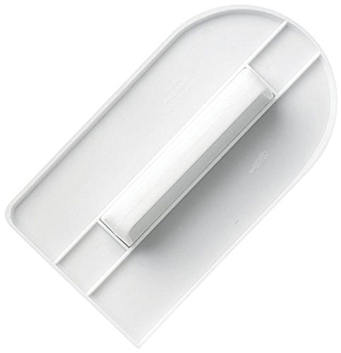 eFuture(TM) White New Easy-Glide Fondant Top Shaping Smoothing Tool/ Cake Smoother +eFuture's nice Keyring