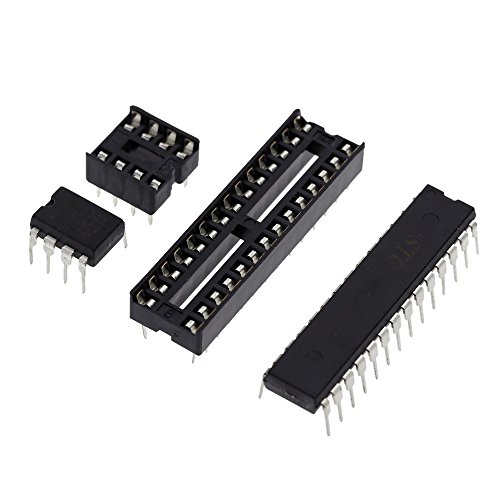 image for Walmeck 4-Digit DIY LED Electronic Clock Kit Microcontroller 0.8inch D