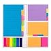 Sticky Notes Bundle Set- Bookmark, Prioritize with Color Coding - Each has 60 Ruled Lined Notes (4x6), 48 Dotted Notes (3x4), 48 Blank Notes (2.6x4),96 Sticky Notes,150 PET Index Tabs,Total 402 Sheets